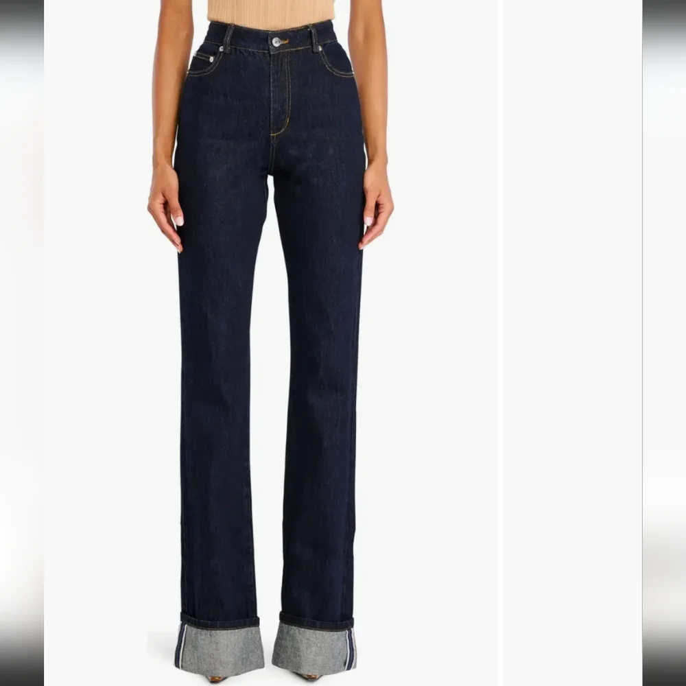 SER.O.YA Dark Blue Women Jeans - Picture 11 of 15